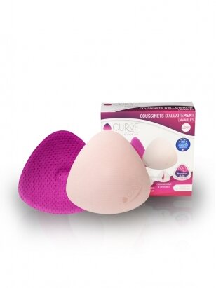 Washable day pads in the bra, 2 pcs. Curve