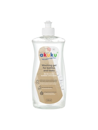 Akuku pudeļu un knupīšu mazgāšanas līdzeklis, 500 ml, A0712