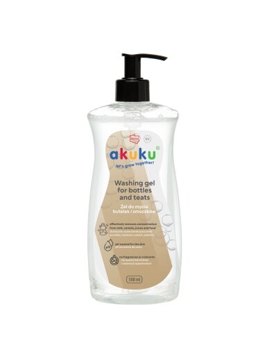 Akuku pudeļu un knupīšu mazgāšanas līdzeklis, 500 ml, A0712 5