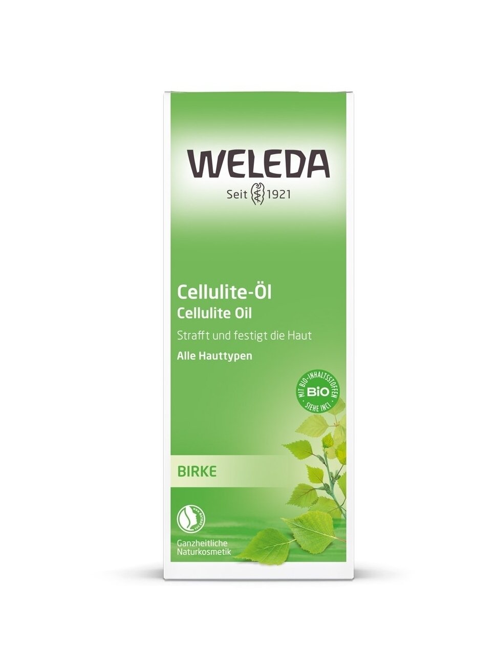 Cellulite oil with birch leaf extract, 100ml. WELEDA Cellulite oil with birch leaf extract, 100ml. WELEDA
