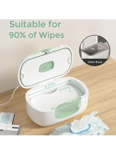MOMCOZY lielas ietilpības mitro salvešu sildītājs