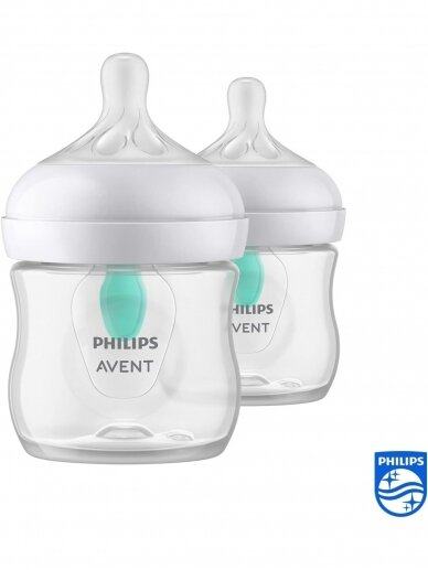 Anti-colic bottle Options+, 120 ml., glass bottle 0m+, Dr. Brown's (Kopija) 1 Anti-colic bottle Options+, 120 ml., glass bottle 0m+, Dr. Brown's (Kopija) 1