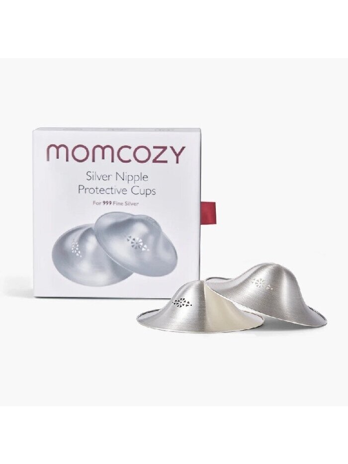 MOMCOZY silver nipple covers, 2 pcs., regular 45mm 1