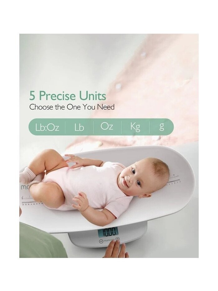 2IN1 electric scale with height measurement function, Momcozy 2