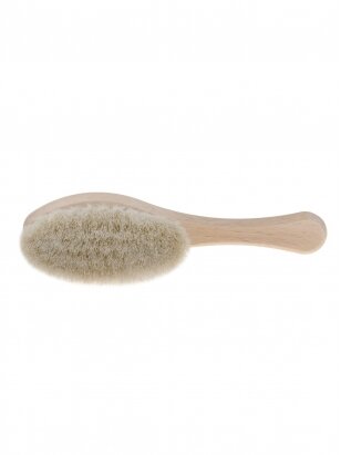 Wooden brush with natural, soft bristles by Bocioland