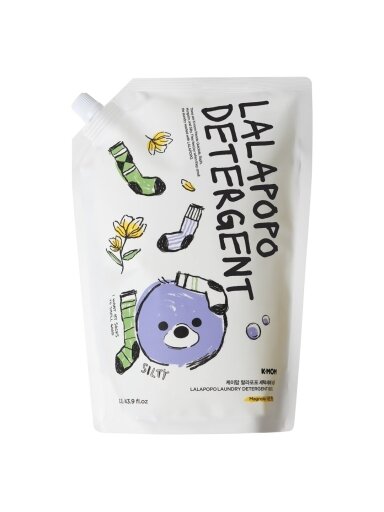 Fabric Detergent Refill, Magnolia, 1.3 L., K-Mom (