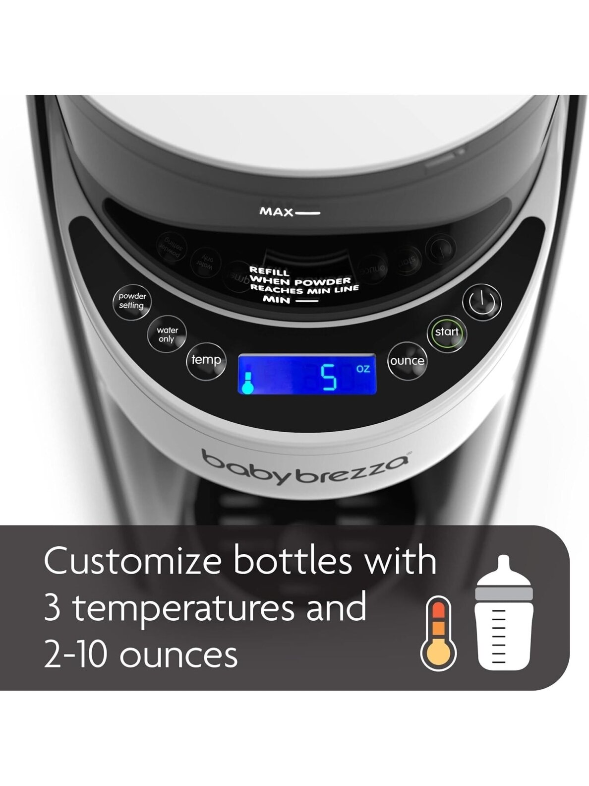 BABY BREZZA FORMULA PRO ADVANCED PIENA MAISĪJUMA GATAVOŠANĀS IEKĀRTA 2