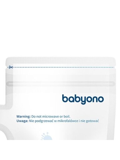 Maisiņi pienam BabyOno 1084, 20 gab. x 180 ml