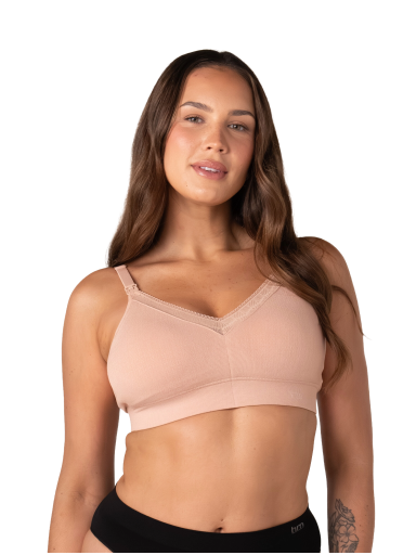 Nursing Bra My Necessity, Caress Regular, HotMilk