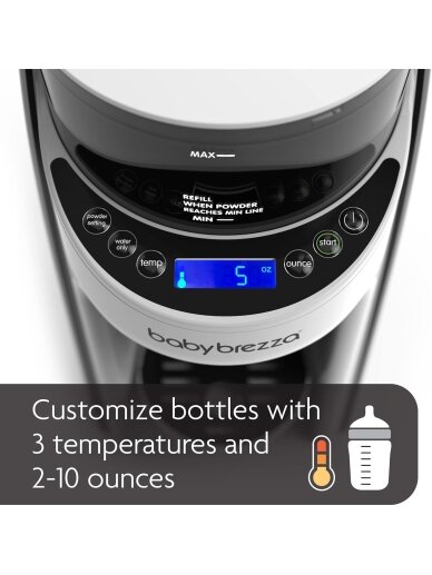 BABY BREZZA FORMULA PRO ADVANCED PIENA MAISĪJUMA GATAVOŠANĀS IEKĀRTA 2