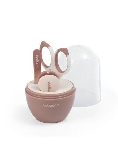 Babyono manikīra komplekts, krēmkrāsas 398/04 2 Babyono manikīra komplekts, krēmkrāsas 398/04 2