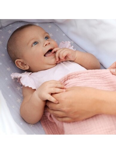 BabyOno muslīna autiņi, 3 gab., oranžā krāsā 7 BabyOno muslīna autiņi, 3 gab., oranžā krāsā 7