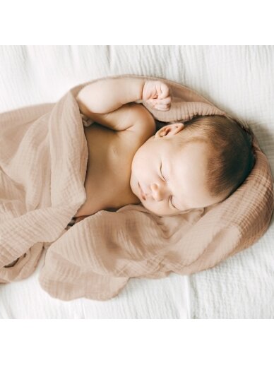 BabyOno muslīna autiņi, 3 gab., oranžā krāsā 9