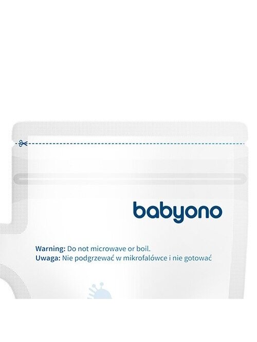 Maisiņi pienam BabyOno 1084, 20 gab. x 180 ml 1 Maisiņi pienam BabyOno 1084, 20 gab. x 180 ml 1
