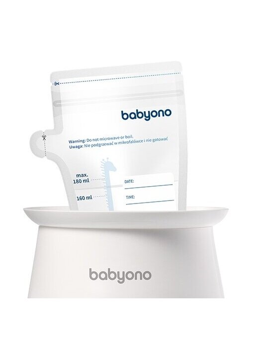 Maisiņi pienam BabyOno 1084, 20 gab. x 180 ml 5 Maisiņi pienam BabyOno 1084, 20 gab. x 180 ml 5