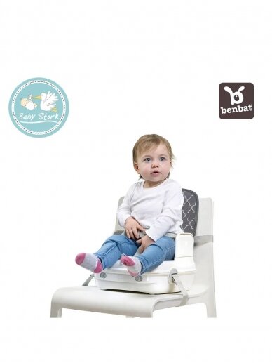 Benbat YummiGo2 Booster - Grey / Navy 6