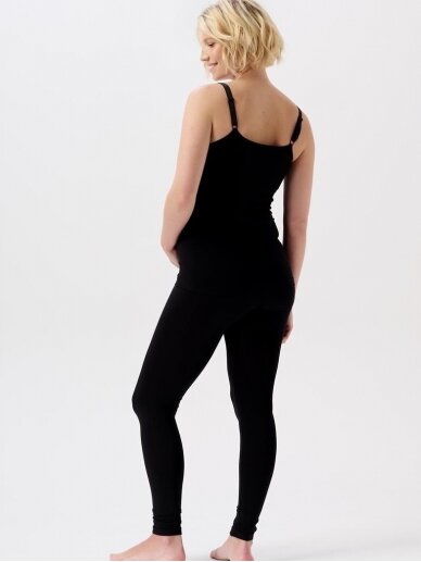 Seamless leggings Cara Sensil® Breeze - Black, Noppies 2
