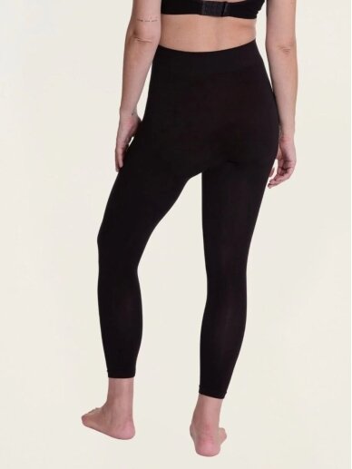 Seamless maternity leggings Curve, Cache Coeur (Black) 4 Seamless maternity leggings Curve, Cache Coeur (Black) 4