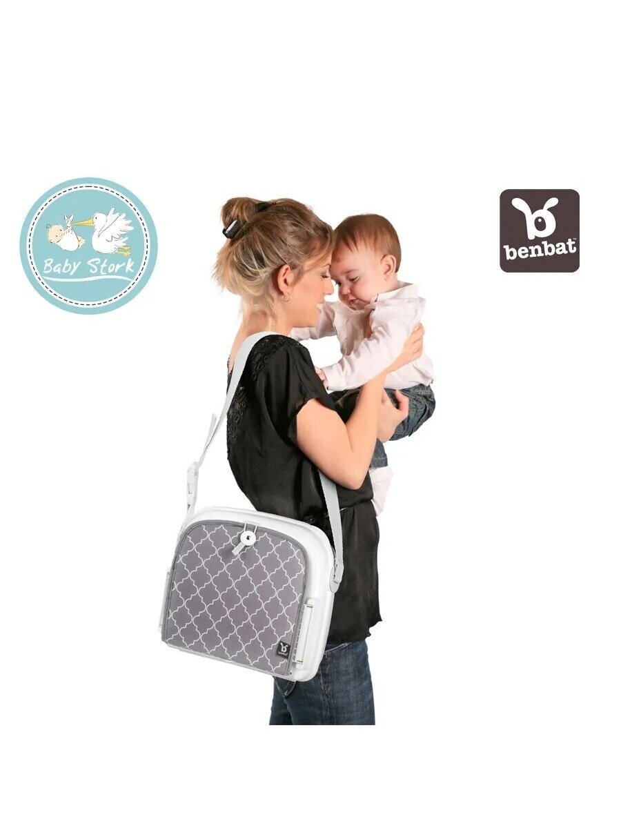Benbat YummiGo2 Booster - Grey / Navy 5 Benbat YummiGo2 Booster - Grey / Navy 5