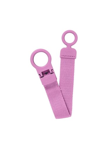 BIBS Liberty pacifier holder Bubblegum BIBS Liberty pacifier holder Bubblegum