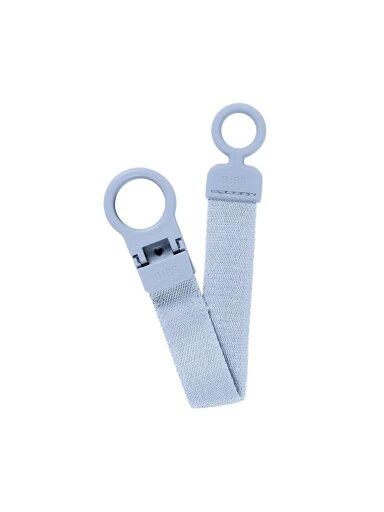 BIBS Liberty pacifier holder Dusty Blue BIBS Liberty pacifier holder Dusty Blue