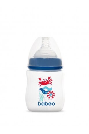 Barošanas pudelīte Baboo Marine, 150 ml, no 0 mēnešiem