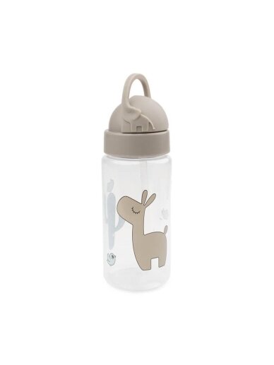Straw bottle 350 ml, Done by Deer (Deer Friends Sand) Straw bottle 350 ml, Done by Deer (Deer Friends Sand)