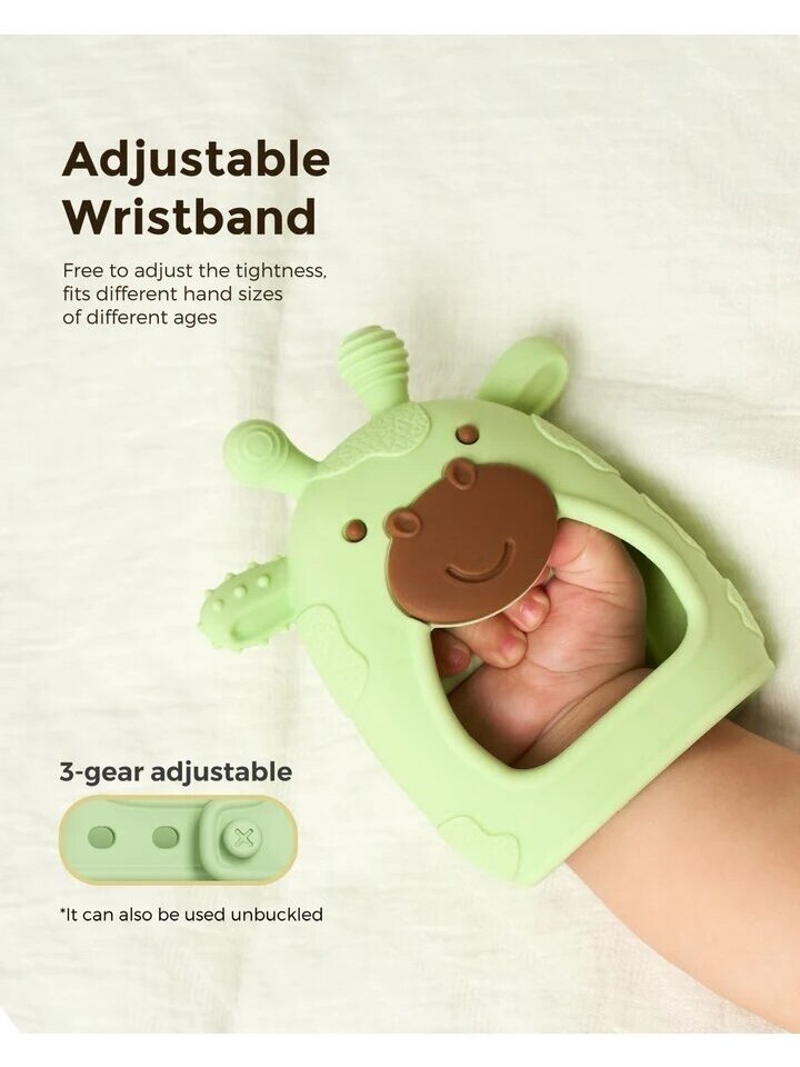 Silicone teether for babies, Momcozy 1