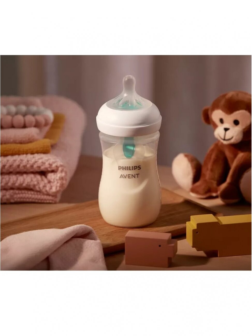 Pudelīte Philips Avent Natural Response AirFree SCY673/01, 1+ mēn, 260 ml 4 Pudelīte Philips Avent Natural Response AirFree SCY673/01, 1+ mēn, 260 ml 4