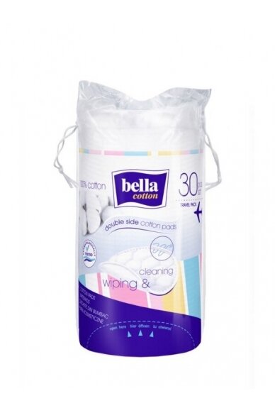 Bella Cotton vates plāksnītes, 30 gab.