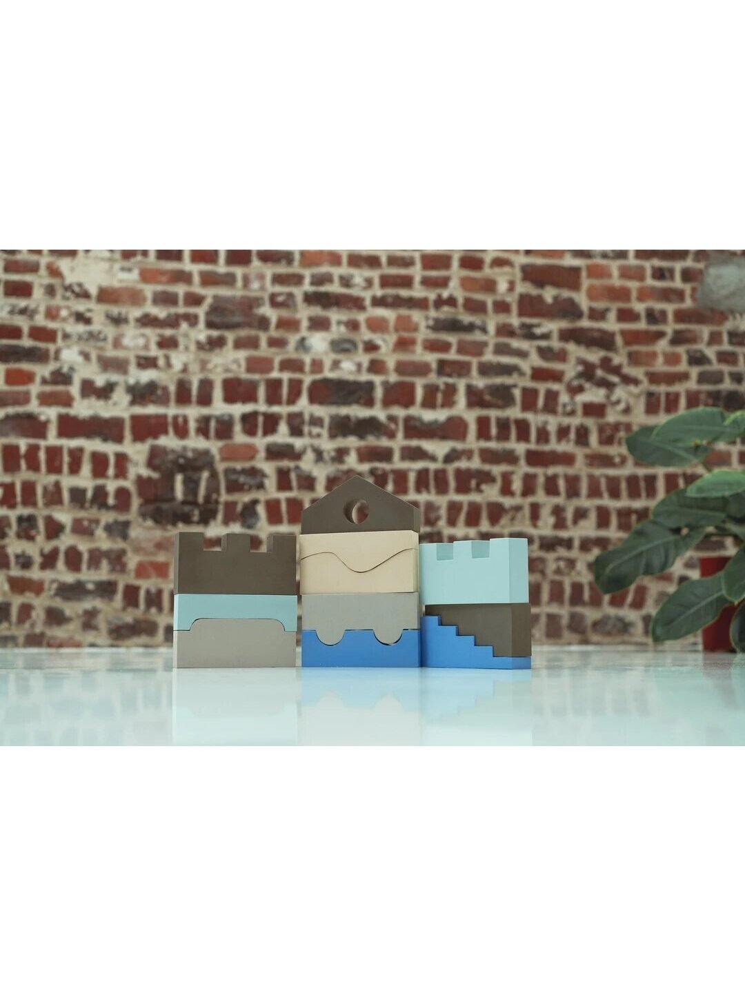 Puzzle Blocks - Sky, 11 psc., MOES, 1y+ 5