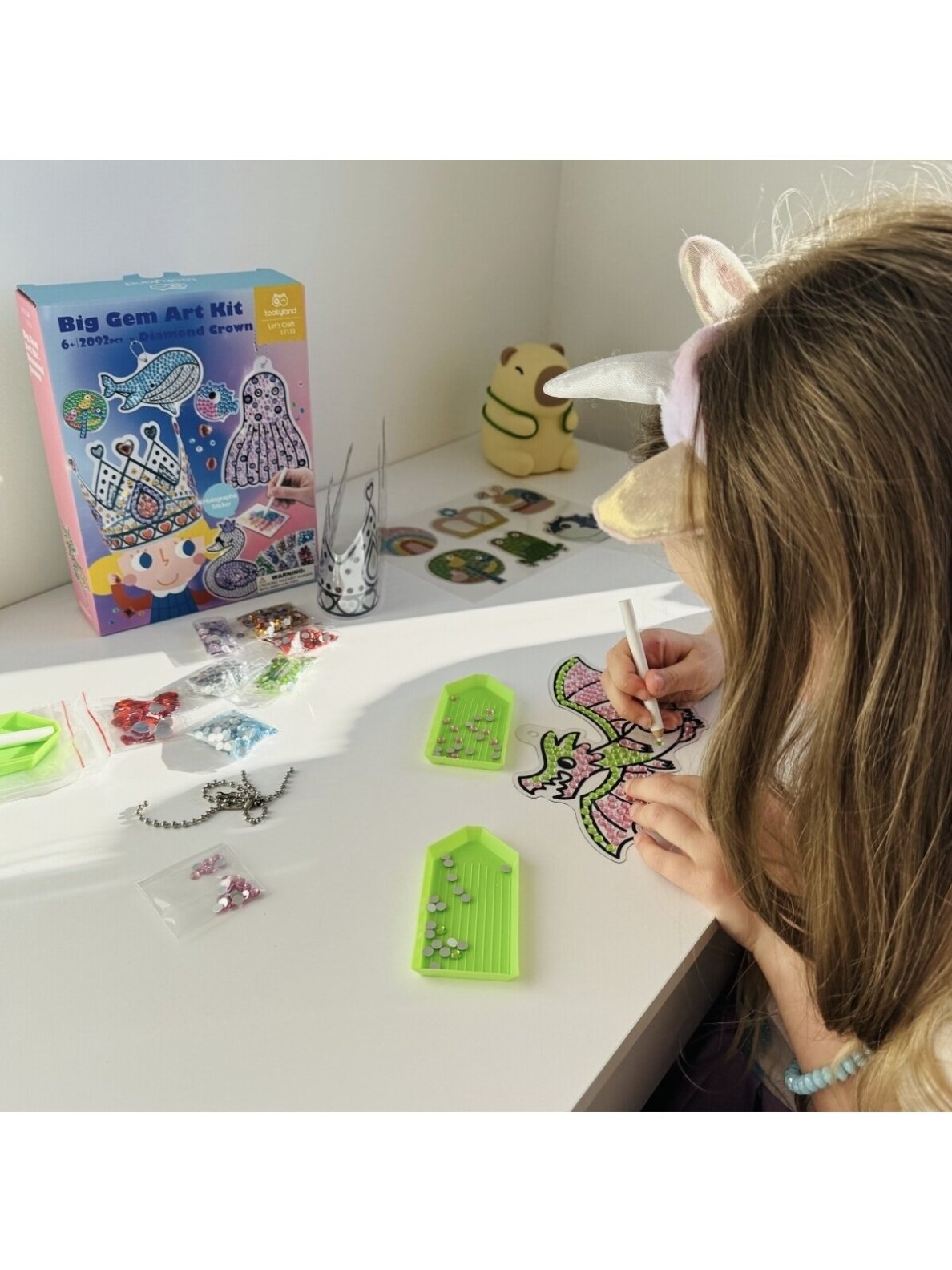 Dimantu mākslas komplekts ar kroni, Tookyland 2