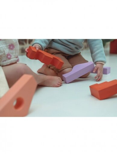 Puzzle Blocks - Earth, 11 pcs., MOES, 1y+ 1 Puzzle Blocks - Earth, 11 pcs., MOES, 1y+ 1