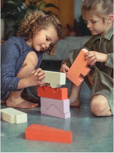 Puzzle Blocks - Earth, 11 pcs., MOES, 1y+ 6 Puzzle Blocks - Earth, 11 pcs., MOES, 1y+ 6