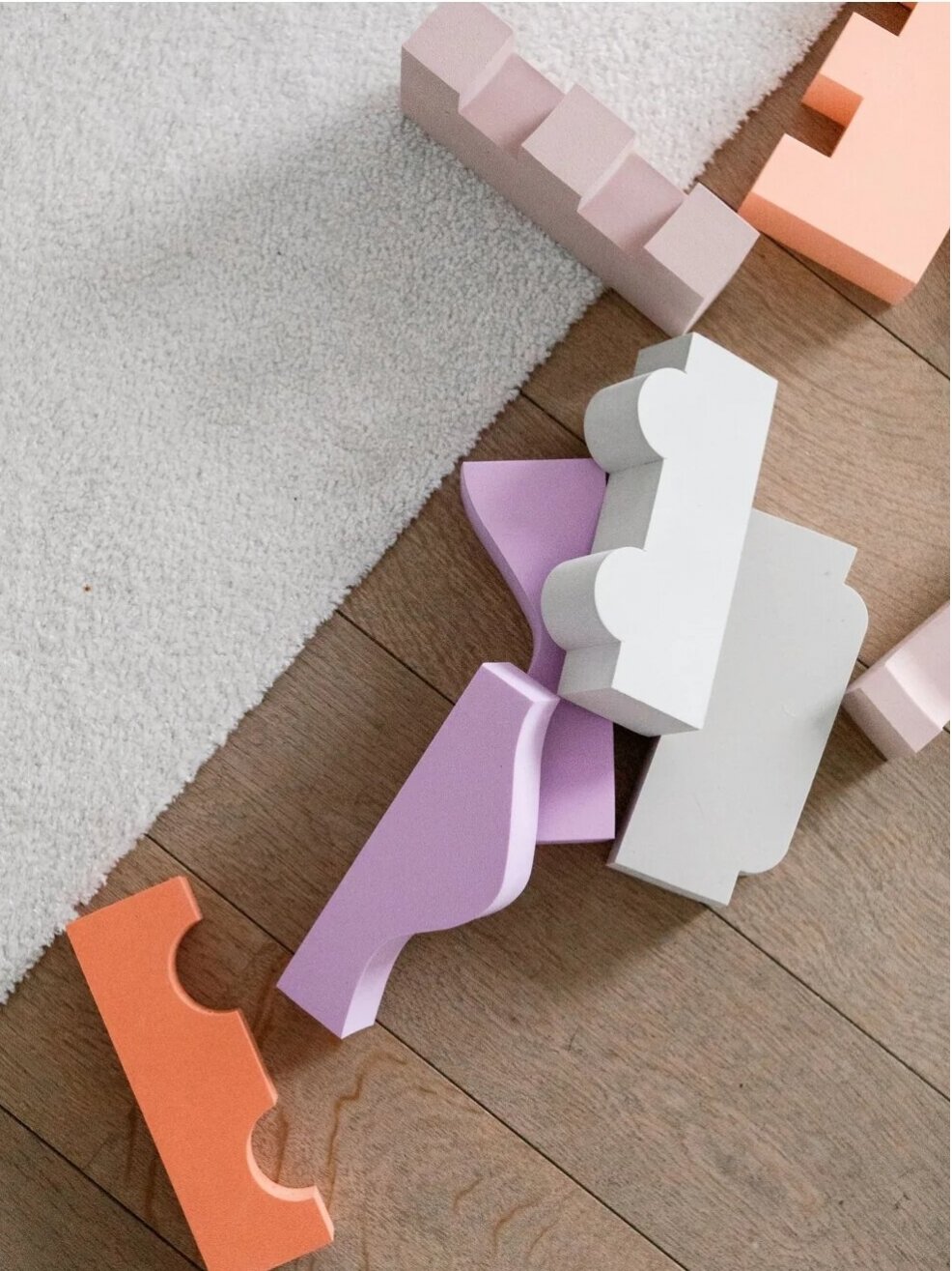 Puzzle Blocks - Earth, 11 pcs., MOES, 1y+ 3 Puzzle Blocks - Earth, 11 pcs., MOES, 1y+ 3