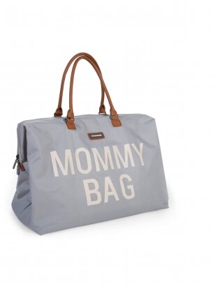 MOMMY BAG ® NURSERY BAG - GREY OFF WHITE