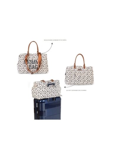 Childhome Mommy Bag dzemdību soma, leoparda raksts