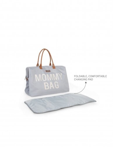 MOMMY BAG ® NURSERY BAG - GREY OFF WHITE 3