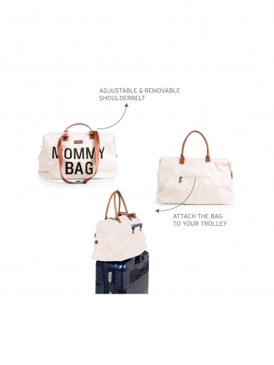 MOMMY BAG ® NURSERY BAG - OFF WHITE 3 MOMMY BAG ® NURSERY BAG - OFF WHITE 3