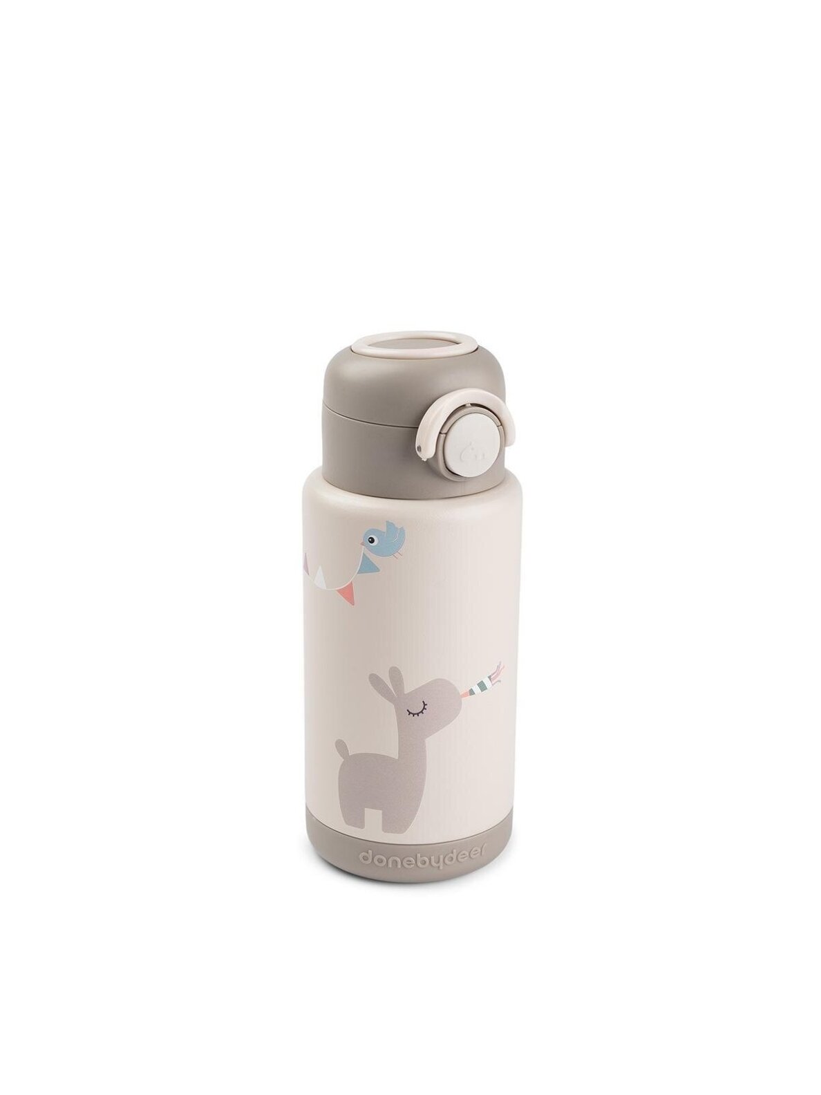 Done by Deer stainless steel thermos 340ml, Sand Done by Deer stainless steel thermos 340ml, Sand