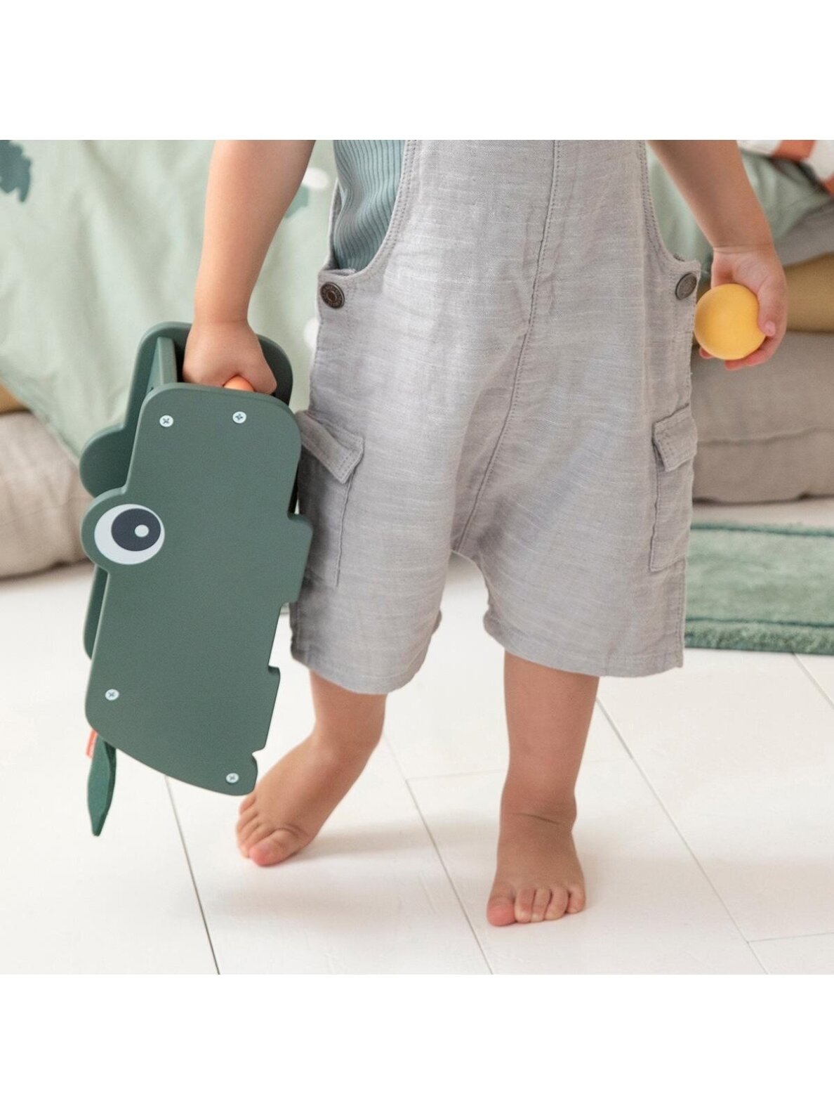 Done by Deer Wooden Hammer Toy Croco Green 12 months+ 5 Done by Deer Wooden Hammer Toy Croco Green 12 months+ 5
