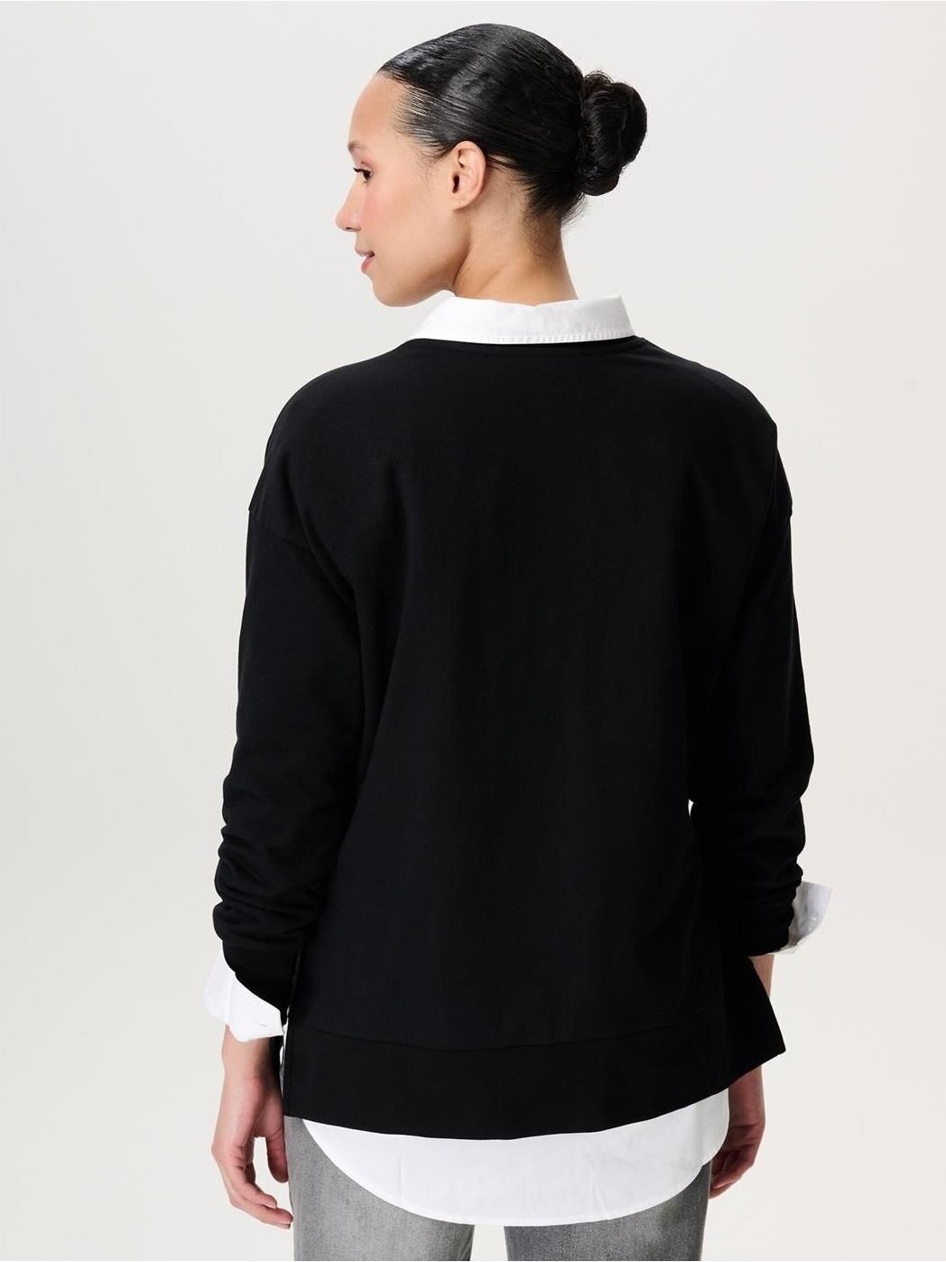 Noppies Maternity and Nursing Sweater (Black) 5
