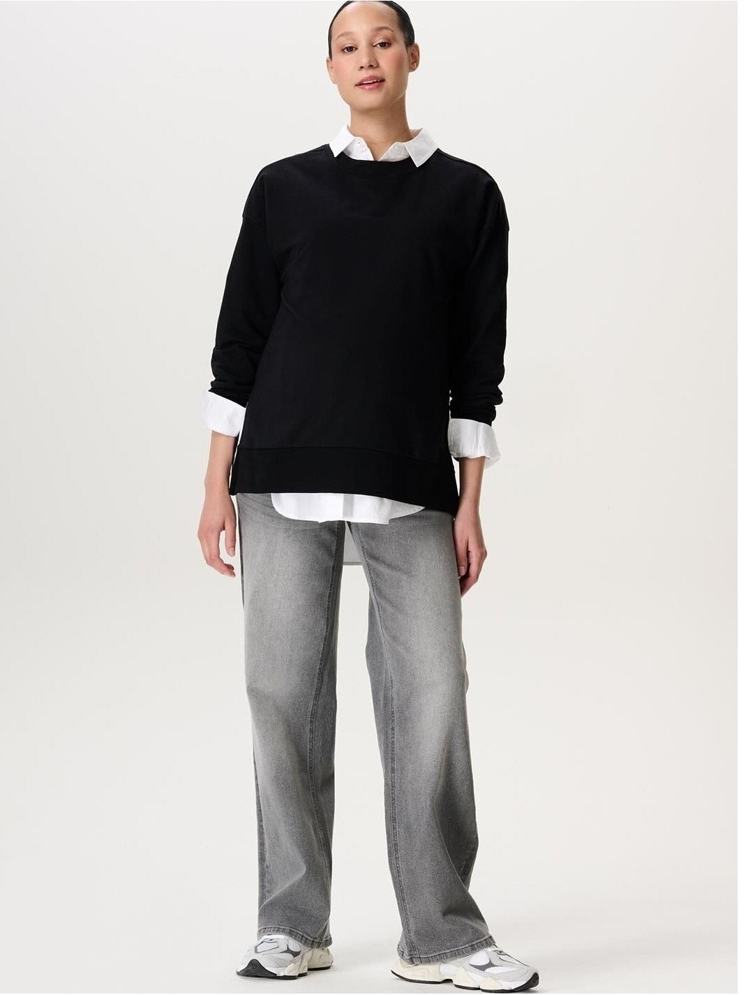 Noppies Maternity and Nursing Sweater (Black) 2 Noppies Maternity and Nursing Sweater (Black) 2