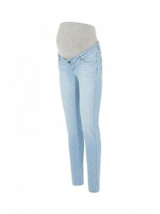 Mlsavanna slim fit maternity jeans by Mama;licious (light blue)