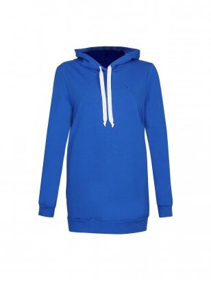 Hoodie for pregnant women by Branco (blue)