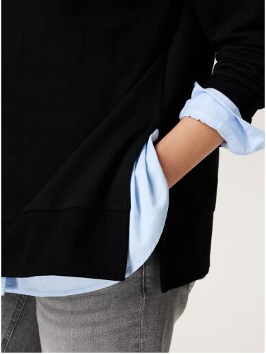Noppies Maternity and Nursing Sweater (Black) 3