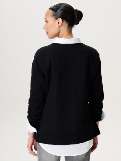 Noppies Maternity and Nursing Sweater (Black) 5 Noppies Maternity and Nursing Sweater (Black) 5