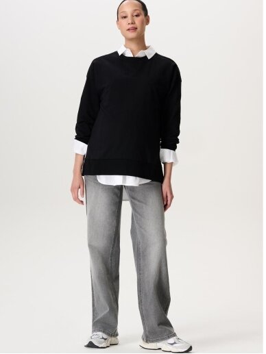 Noppies Maternity and Nursing Sweater (Black) 2