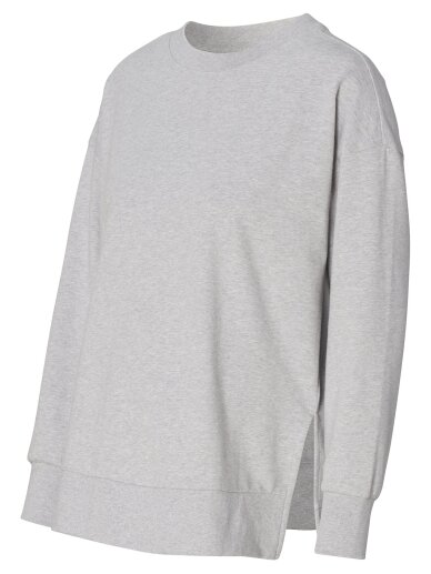 Noppies Maternity and Nursing Sweater (Grey melange) 4