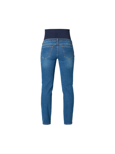 Maternity jeans straight fit light blue denim, Noppies 5